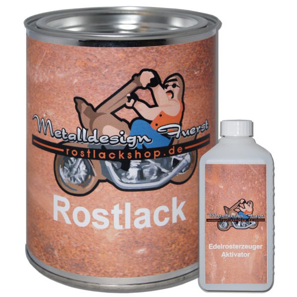 Rostlack-Rat Look-künstlich Berosten