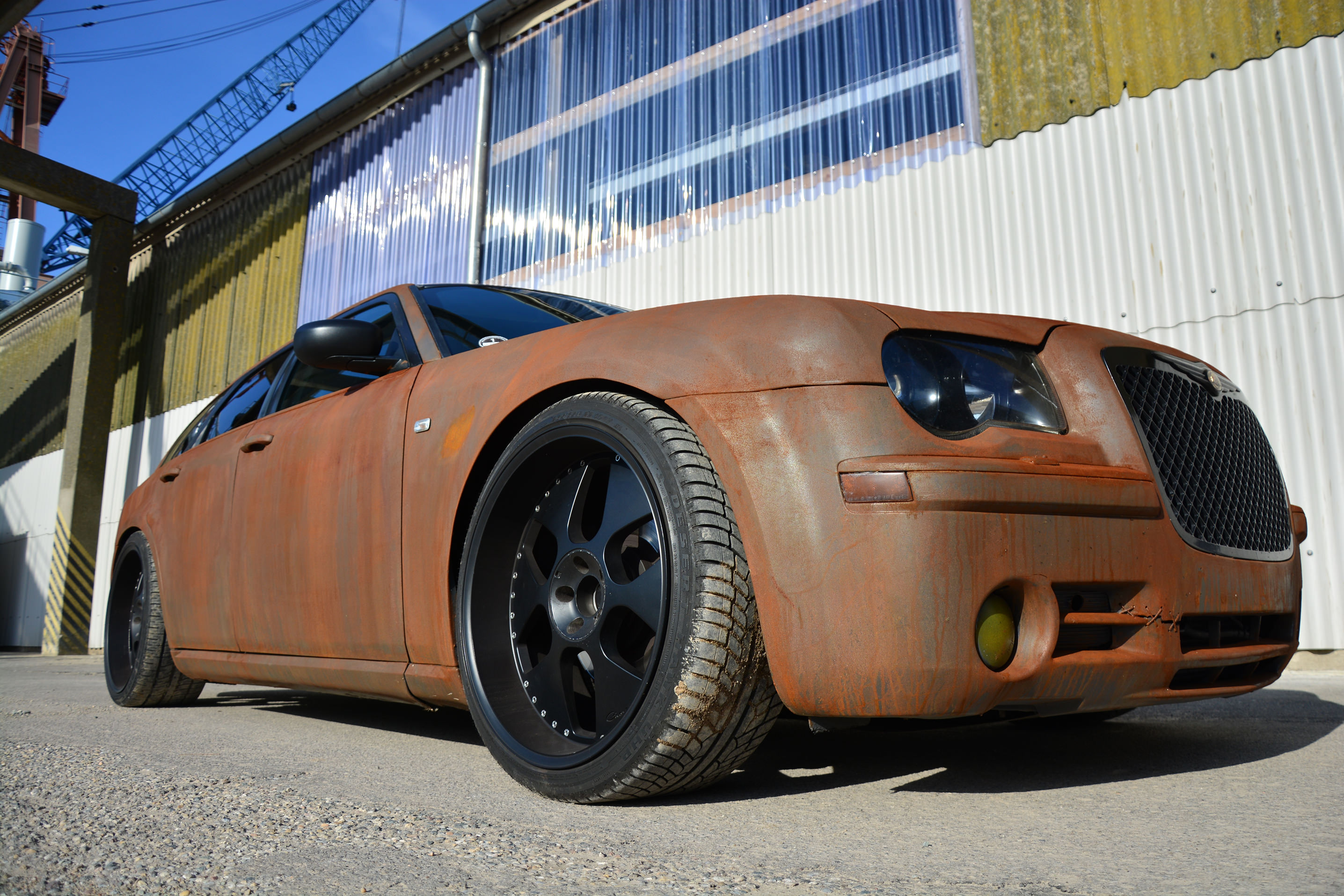 Chrysler im Rat-Look Stil lackiert