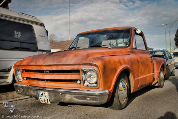 Oldtimer Pickup mit Ratlook Effekt Lackierung